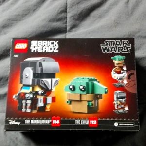 UNOPENED Lego BrickHeadz The Mandalorian Set